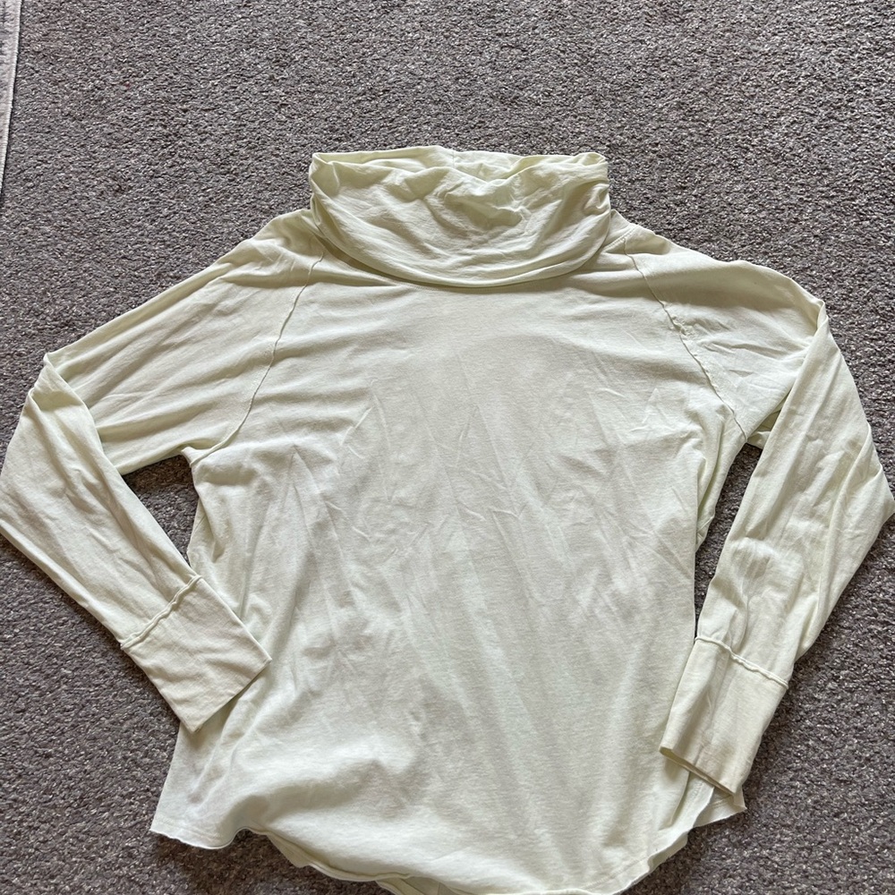 We The Free Light Cream Long Sleeve Top